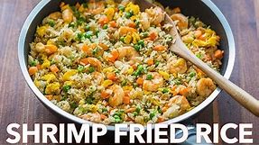 Easy Seafood Dinner - Shrimp Fried Rice Recipe