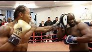 CRAZY! - ANTHONY YARDE TURNS INCREDIBLE PAD-SESSION INTO AGGRESSIVE SPARRING SESSION! *MUST WATCH*
