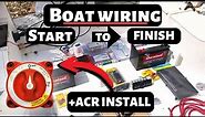 Beginners Guide Boat Wiring From Scratch | Blue Sea Systems Dual Battery ACR Install