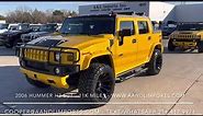 2006 Hummer H2 SUT Luxury Yellow with Ebony - 11k original miles - Custom Black-Ops Build