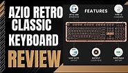 Azio Retro Classic Bluetooth Keyboard Review
