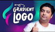 How to Create Gradient Logo Design - Adobe Illustrator Tutorial