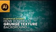 How to Create Grunge Texture Background in Illustrator