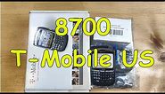 Rare Vintage Blackberry 8700 T-Mobile US - Unbox and review