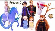 Disney Frozen 2 Movie Royal Family Set + Twist Hair Style Makeover