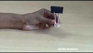 Make Mobile Stand With Binder Clip in Seconds