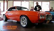1969 Pontiac Firebird Custom for sale with test drive, driving sounds, and walk through video