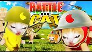BATTLE CATS | Banana Cat WAR Apple Cat | Happy Cat Funny Cartoon 56