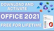 Download and Install Microsoft Office 2021 LTSC from Microsoft | Free | With Activation | Genuine