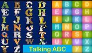 Talking ABC with Alphabetimals / A-Z alphabet animals / ABC animal alphabet / learn English alphabet
