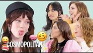 'Yellowjackets' Cast Tests Skills By Acting Out Emojis *IMPRESSIVE* | That's So Emo | Cosmopolitan
