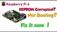 How to fix the corrupted EEPROM in Raspberry Pi 4