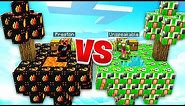PRESTONPLAYZ vs UNSPEAKABLEGAMING LUCKY BLOCKS! - 1v1 Minecraft Modded Sky Wars