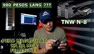 TNW N-8 WIRELESS LAVALIER MICROPHONE | UNBOXING | ACTUAL TEST