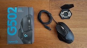 Logitech G502 Hero BEST GAMING MOUSE EVER Unboxing and Complete Setup