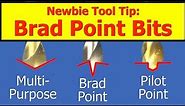 Newbie Tool Tip: Brad Point Drill Bits & Other Twist Bits