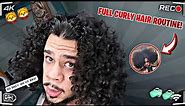 How To Get Perfect Defined LONG CURLY Hair For Men in 2022! | For Men And Women |(2A/3B Hair)