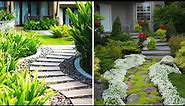 Transform Your Front Yard with Stunning Landscaping and Walkway Ideas