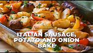 How to Make Italian Sausage, Potatoes, Peppers and Onions