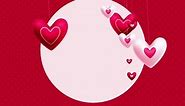 Valentines Hearts Background