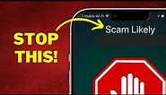 BLOCK Scammers with these iPhone Call & Text Tips!