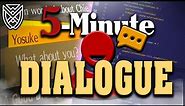 5 Minute DIALOGUE SYSTEM in UNITY Tutorial
