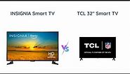 Insignia Smart HD Fire TV vs TCL Full HD Smart Roku TV