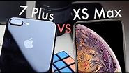 iPHONE XS MAX Vs iPHONE 7 PLUS! Should You Upgrade? (Impressions)