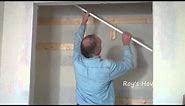 How To Install Closet Shelves