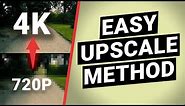 How to upscale videos — 4 easy methods to upscale 720p to 4k