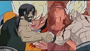 Goku and Itachi, the chest pain pals