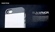 SPIGEN SGP iPhone 5 Case - SLIM ARMOR