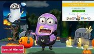 Minion rush Disguised minion HAUNTED HUSTLE special mission UFO mini-game gameplay ios android