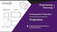 Types of Projection | Engineering Drawing | 1st Semester | Learn Engg