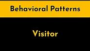 The Visitor Pattern Explained and Implemented in Java | Behavioral Design Patterns | Geekific