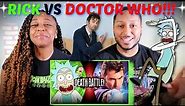 DEATH BATTLE! "Rick Sanchez VS The Doctor (Rick and Morty VS Doctor Who)" REACTION!!!