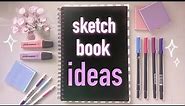 ✨5 Ways to Fill Your Sketchbook \\ aesthetic, simple & pretty ✨ episode 3