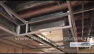 Installing Ceiling Drops For A Dropped or Suspended Ceiling