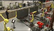 Two Fanuc ArcMate 120 iC Robots Welding