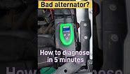 Bad battery or alternator diagnosis