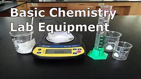 Basic Chemistry Lab Equipment
