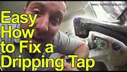 EASY HOW TO FIX A DRIPPING TAP - WASHER CHANGE - Plumbing Tips