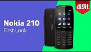 Nokia 210 Feature Phone | First Look | Digit.in