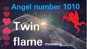 Angel number 1010 twin flame meaning | why you keep seeing 1010 | #signs from universe
