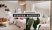 BOHEMIAN BEDROOM MAKEOVER (Apartment Makeover Part 3) | XO, MaCenna