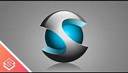 Inkscape Tutorial: 3D Vector Sphere Icon/Logo