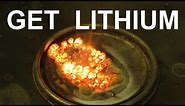 Get Lithium Metal From an Energizer Battery
