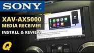 Sony XAV-AX5000 Media Receiver for 2007-2018 Jeep Wrangler JK