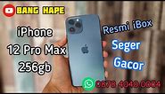 (Sold) Resmi iBox - iPhone 12 Pro Max 256gb di Bang Hape COD Tokopedia Shopee