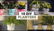 10 DIY Planters You’ve Never Thought Of